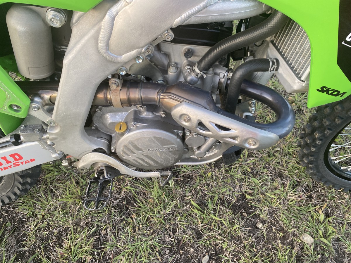 Vapour Blasting & Cerakote Finish for Kawasaki Exhaust